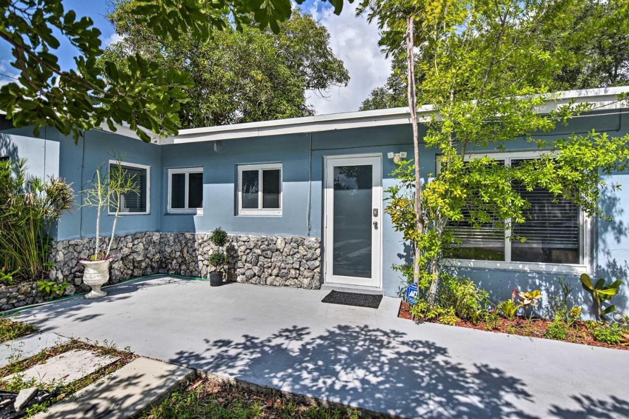 Shady And Eclectic Fort Lauderdale Dwelling With Yard! 外观 照片
