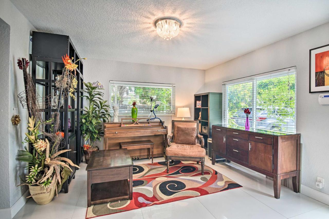 Shady And Eclectic Fort Lauderdale Dwelling With Yard! 外观 照片