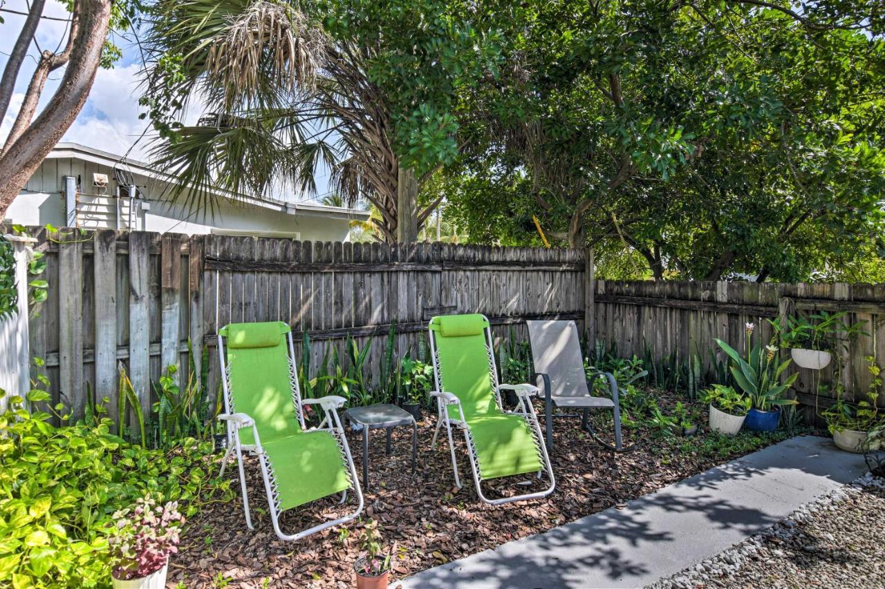 Shady And Eclectic Fort Lauderdale Dwelling With Yard! 外观 照片